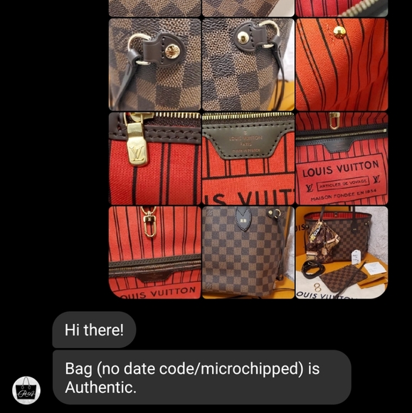 Neverfull PM in Cherry Interior(Nov 2022 Microchip) - Picture 16 of 16